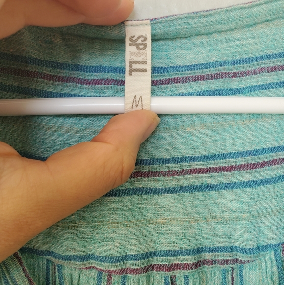 Spell Boho turquoise romper - Picture 6 of 8